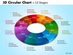 Business Framework Model 3d Circular Chart 12 Stages Business Diagram Business Framework Model 3d Circular Chart 12 Stages Business Diagram