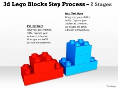Business Framework Model 3d Lego Blocks Step Process 2 Stages Marketing Diagram Business Framework Model 3d Lego Blocks Step Process 2 Stages Marketing Diagram