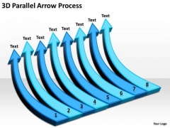 Business Framework Model 3d Parallel Arrow Process Marketing Diagram Business Framework Model 3d Parallel Arrow Process Marketing Diagram