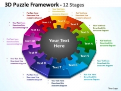Business Framework Model 3d Puzzle Framework 12 Stages Business Diagram Business Framework Model 3d Puzzle Framework 12 Stages Business Diagram