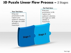 Business Framework Model 3d Puzzle Linear Flow Process 2 Stages Business Diagram Business Framework Model 3d Puzzle Linear Flow Process 2 Stages Business Diagram