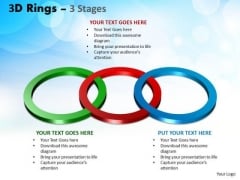 Business Framework Model 3d Rings 3 Stages Business Diagram Business Framework Model 3d Rings 3 Stages Business Diagram