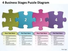 Business Framework Model 4 Business Stages Puzzle Diagram Business Diagram Business Framework Model 4 Business Stages Puzzle Diagram Business Diagram
