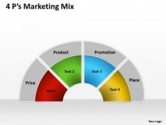 Business Framework Model 4 Ps Marketing Mix Consulting Diagram Business Framework Model 4 Ps Marketing Mix Consulting Diagram