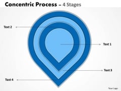 Business Framework Model 4 Staged Concentric Process Business Diagram Business Framework Model 4 Staged Concentric Process Business Diagram