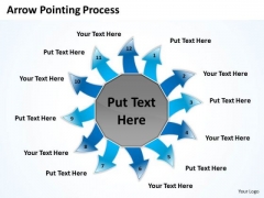 Business Framework Model Arrow Pointing Process Business Diagram Business Framework Model Arrow Pointing Process Business Diagram