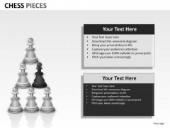 Business Framework Model Chess Pieces Strategic Management
