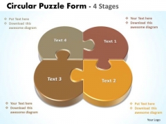 Business Framework Model Circular Puzzle Form 4 Stages Sales Diagram Business Framework Model Circular Puzzle Form 4 Stages Sales Diagram