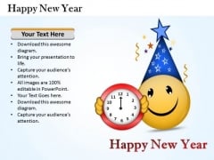 Business Framework Model Happy New Year Strategy Diagram Business Framework Model Happy New Year Strategy Diagram