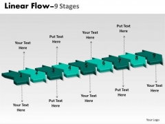 Business Framework Model Linear Flow 9 Stages Business Cycle Diagram Business Framework Model Linear Flow 9 Stages Business Cycle Diagram