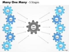 Business Framework Model Many One Many 5 Stages Consulting Diagram Business Framework Model Many One Many 5 Stages Consulting Diagram