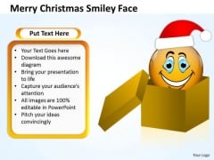 Business Framework Model Merry Christmas Smiley Face Consulting Diagram Business Framework Model Merry Christmas Smiley Face Consulting Diagram