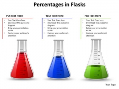 Business Framework Model Percentages In Flasks Marketing Diagram Business Framework Model Percentages In Flasks Marketing Diagram