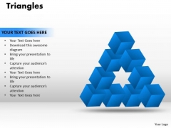 Business Framework Model Triangles Business Diagram Business Framework Model Triangles Business Diagram