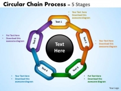 Circular Chain Flowchart Process Diagram 5 Stages Business Diagram Circular Chain Flowchart Process Diagram 5 Stages Business Diagram