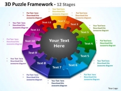 Consulting Diagram 3d Puzzle Framework 12 Stages Business Framework Model Consulting Diagram 3d Puzzle Framework 12 Stages Business Framework Model