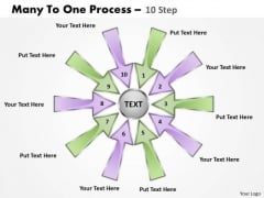 Consulting Diagram Many To One Process 10 Step Marketing Diagram Consulting Diagram Many To One Process 10 Step Marketing Diagram