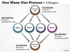 Consulting Diagram One Many One Process 4 Stages Strategy Diagram Consulting Diagram One Many One Process 4 Stages Strategy Diagram