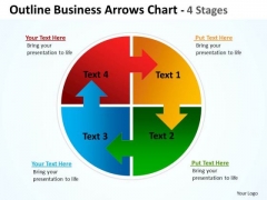 Consulting Diagram Outline Business Arrows Chart 4 Stages Business Framework Model Consulting Diagram Outline Business Arrows Chart 4 Stages Business Framework Model