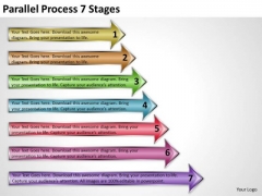 Consulting Diagram Parallel Process 7 Stages Strategy Diagram