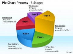 Consulting Diagram Pie Chart Process 5 Stages Business Framework Model Consulting Diagram Pie Chart Process 5 Stages Business Framework Model