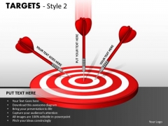 Consulting Diagram Targets Style 2 Strategy Diagram