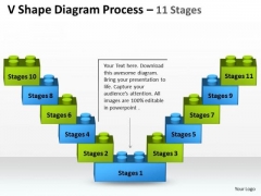 Consulting Diagram V Shape Diagram Process 11 Stages Business Diagram Consulting Diagram V Shape Diagram Process 11 Stages Business Diagram