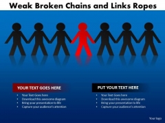 Consulting Diagram Weak Broken Chains And Links Ropes Mba Models And Frameworks Consulting Diagram Weak Broken Chains And Links Ropes Mba Models And Frameworks
