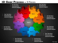Marketing Diagram 3d Gear Process 9 Pieces Business Framework Model Marketing Diagram 3d Gear Process 9 Pieces Business Framework Model