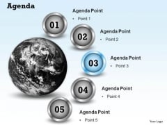 Marketing Diagram 5 Staged Business Agenda Display Sales Diagram