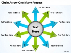 Marketing Diagram Circle Arrow One Many Process Consulting Diagram Marketing Diagram Circle Arrow One Many Process Consulting Diagram