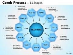Marketing Diagram Comb Process 11 Stages Business Diagram Marketing Diagram Comb Process 11 Stages Business Diagram