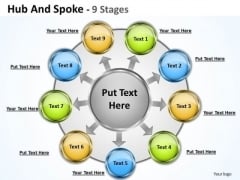 Marketing Diagram Hub And Spoke 9 Stages Business Diagram Marketing Diagram Hub And Spoke 9 Stages Business Diagram