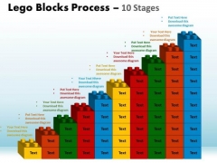 Marketing Diagram Lego Blocks Process 10 Stages Strategic Management