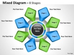 Marketing Diagram Mixed Diagram With 8 Stages For Business Consulting Diagram Marketing Diagram Mixed Diagram With 8 Stages For Business Consulting Diagram