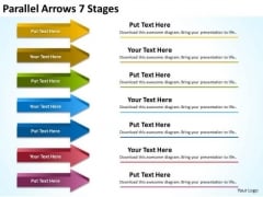 Marketing Diagram Parallel Arrows 7 Stages Sales Diagram Marketing Diagram Parallel Arrows 7 Stages Sales Diagram