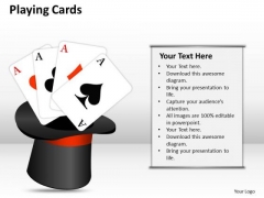 Marketing Diagram Playing Cards Business Cycle Diagram
