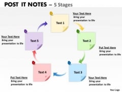 Marketing Diagram Post It Notes 5 Stages Consulting Diagram Marketing Diagram Post It Notes 5 Stages Consulting Diagram