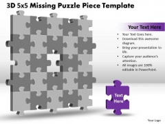 Mba Models And Frameworks 3d 5x5 Missing Puzzle Piece Business Diagram Mba Models And Frameworks 3d 5x5 Missing Puzzle Piece Business Diagram