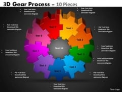 Mba Models And Frameworks 3d Gear Process 10 Pieces Business Diagram Mba Models And Frameworks 3d Gear Process 10 Pieces Business Diagram