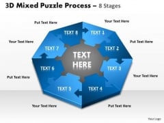 Mba Models And Frameworks 3d Mixed Puzzle Process 8 Consulting Diagram Mba Models And Frameworks 3d Mixed Puzzle Process 8 Consulting Diagram