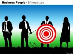 Mba Models And Frameworks Business People Silhouettes Business Diagram Mba Models And Frameworks Business People Silhouettes Business Diagram