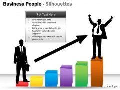 Mba Models And Frameworks Business People Silhouettes Consulting Diagram