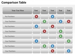 Mba Models And Frameworks Comparison Table Of Business Data Business Diagram Mba Models And Frameworks Comparison Table Of Business Data Business Diagram