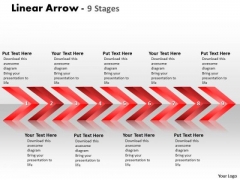 Mba Models And Frameworks Linear Arrows 9 Stages Strategy Diagram Mba Models And Frameworks Linear Arrows 9 Stages Strategy Diagram