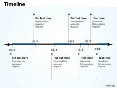 Mba Models And Frameworks Linear Timeline And Roadmap For Business Marketing Diagram