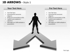 Sales Diagram 3d Arrows Style 2 Sales Diagram 3d Arrows Style 2