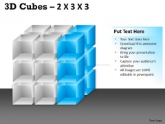 Sales Diagram 3d Cubes 2x3x3 Marketing Diagram Sales Diagram 3d Cubes 2x3x3 Marketing Diagram
