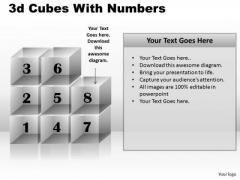 Sales Diagram 3d Cubes With Numbers Consulting Diagram Sales Diagram 3d Cubes With Numbers Consulting Diagram