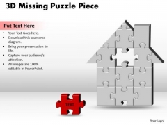 Sales Diagram 3d Home H Missing Puzzle Piece Consulting Diagram Sales Diagram 3d Home H Missing Puzzle Piece Consulting Diagram